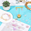 10Sets 200G Transparent Acrylic Frosted Beads FACR-HS0001-02B-5