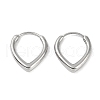 Non-Tarnish 316 Surgical Stainless Steel Hoop Earrings for Women EJEW-P274-18D-P-1