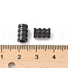 Ion Plating(IP) 304 Stainless Steel Tube Beads STAS-WH0055-03EB-3