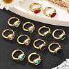 304 Stainless Steel Hoop Earrings EJEW-P309-04G-1