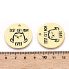 Mother's Day 201 Stainless Steel Pendants STAS-T064-37G-29-3
