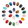 Fashewelry 36Pcs 18 Style Natural & Synthetic Gemstone Cabochons G-FW0001-07-11