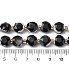 Dyed & Heated Natural Fire Crackle Agate Beads Strands G-C116-A176-01-5