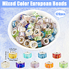 SOFPLATE 120Pcs Resin European Beads FIND-SP0002-05C-2