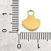 304 Stainless Steel Enamel Charms STAS-K263-86B-G-3