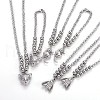 Tarnish Resistant 304 Stainless Steel Jewelry Sets SJEW-O097-01P-1