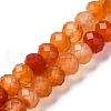 Natural Red Agate(Dyed & Heated) Beads Strands G-K380-A49-07-2
