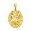 Ion Plating(IP) 304 Stainless Steel Pendants STAS-R231-18G-19-1