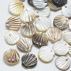 Black Lip Shell Charms SSHEL-S260-097A-1