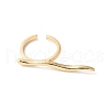 Adjustable Alloy Cuff Rings for Women RJEW-V004-07KCG-2