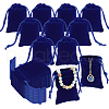  60Pcs Rectangle Velvet Drawstring Pouches TP-NB0001-66C-1