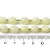Natural White Jade Beads Strands G-D305-B01-01O-5