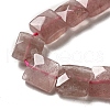 Natural Strawberry Quartz Beads Strands G-C109-A04-01-4