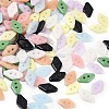 2-Hole Glass Buttons PORC-R010-08-1