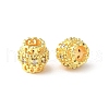 Brass Micro Pave Cubic Zirconia Bead KK-U067-08G-06-1