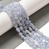 Natural Blue Lace Agate Beads Strands G-L608-A02-01A-1