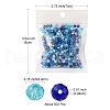 500Pcs Electroplat Opaque Glass Beads EGLA-YW0001-39A-4