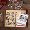 PVC Plastic Clear Stamps DIY-WH0631-0718-5