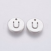 304 Stainless Steel Charms STAS-P212-15P-12-1