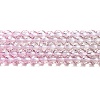 Transparent Gradient Color Glass Beads Strands GLAA-G101-2mm-14-3