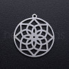 Non-Tarnish 201 Stainless Steel Pendants STAS-Q201-JN348-1-1