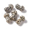 Mother's Day Gifts Natural Dalmatian Jasper GuaSha Stone G-A205-25E-1