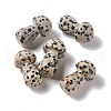 Natural Dalmatian Jasper GuaSha Stone G-A205-25E-1