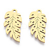 201 Stainless Steel Pendants STAS-T052-47G-2