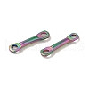 Ion Plating(IP) 304 Stainless Steel Connector Charms STAS-Q323-04A-MC-2
