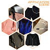  32Sets 4 Colors Zinc Alloy Cord Ends FIND-PH0003-66-4
