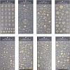 Olycraft Waterproof Hot Stamping Stickers DIY-OC0003-30-1
