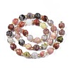 Natural Plum Blossom Jasper Beads Strands G-N326-100-04-2