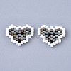 Handmade Seed Beads Pendants SEED-I012-32-1