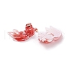 Transparent Resin Cabochons RESI-G022-01D-2