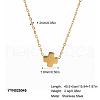 Minimalist Stainless Steel Pendant Necklaces for Fashion Women EL0733-2-2