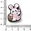 Easter Themed Silicone Focal Beads SIL-L006-A01-3