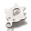Non-Tarnish 201 Stainless Steel Charms STAS-B001-48P-3
