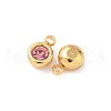 304 Stainless Steel Charms STAS-Z115-01G-12-2