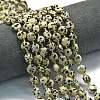 Natural Dalmatian Jasper Beads Strands G-C116-A31-02-1