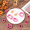 CRASPIRE 1 Set Plastic Clay Molds DIY-CP0010-78D-4