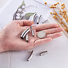 Yilisi 304 Stainless Steel Bayonet Clasps & Magnetic Screw Clasps STAS-YS0001-04P-8