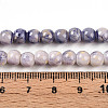 Baking Painted Glass Beads Strands DGLA-N003-6mm-C08-5