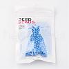 6/0 Baking Paint Glass Seed Beads X-SEED-S003-K17-3