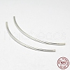 Tube 925 Sterling Silver Beads STER-O021-B-07-4