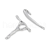 Brass Toggle Clasps KK-U020-05P-3