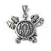 Viking 304 Stainless Steel Pendants STAS-L223-11AS-1