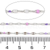 Brass Dapped Chains AJEW-Q153-03P-07-2