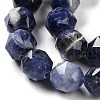 Natural Sodalite Beads Strands G-NH0021-A02-02-4