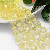 Faceted Polyhedron Imitation Austrian Crystal Bead Strands G-M190-13x10mm-09A-1