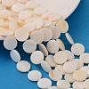 Natural White Shell Beads Strands X-PBB251Y-2-1